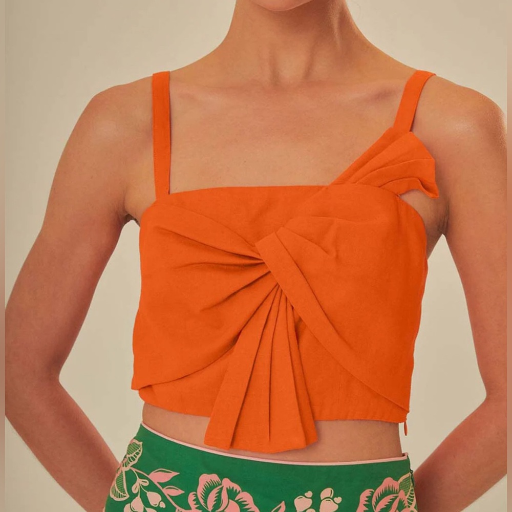 House of Harlow Women's Orange Vest#799